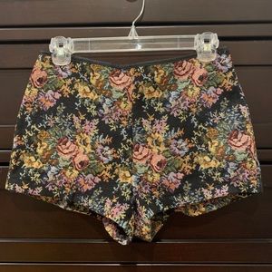 High waisted shorts